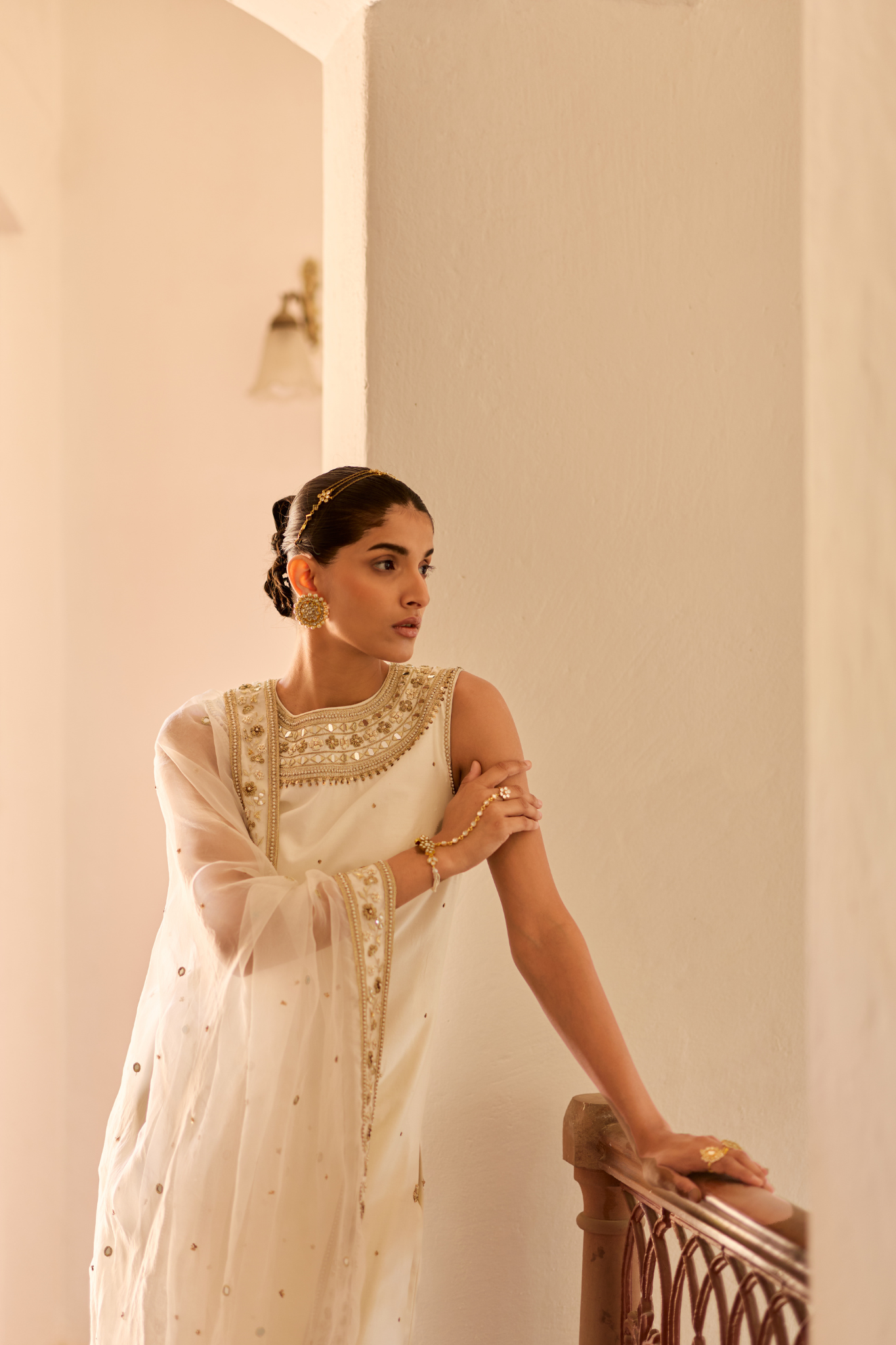 Ivory Kurta Set