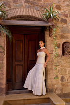 Draped Asymmetrical Kurta And Sharara Set