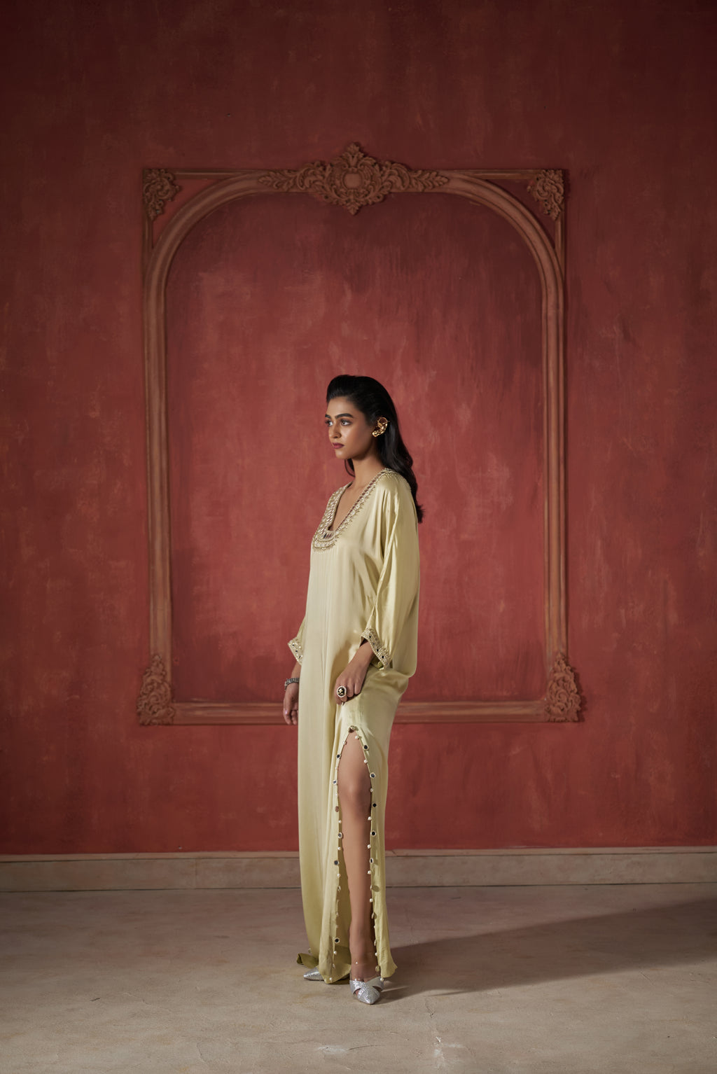 GREEN KAFTAN