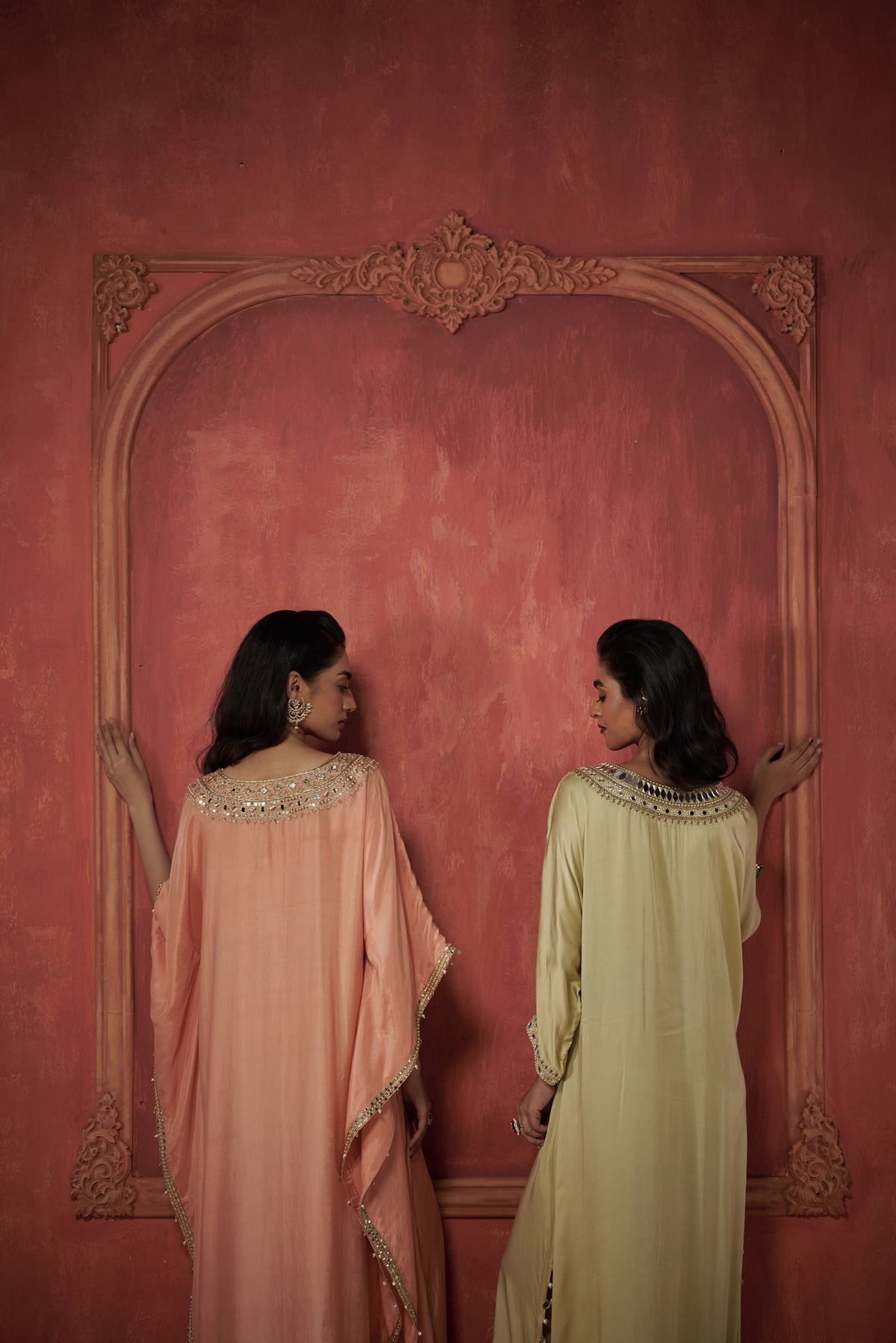 PEACH KAFTAN