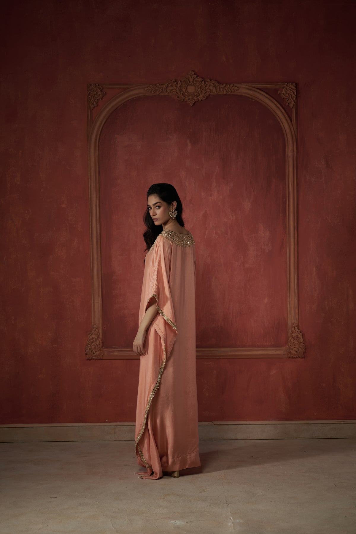 PEACH KAFTAN