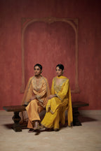 ORANGE KURTA SET